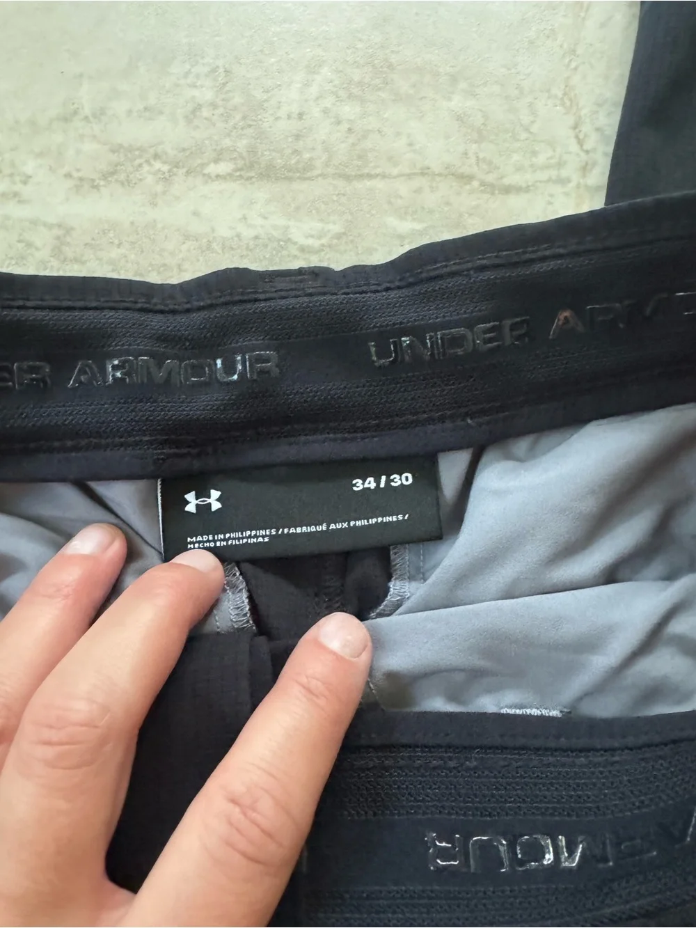 Under Armour performance golf pants